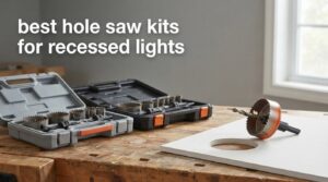 best hole saw kits for recessed lights