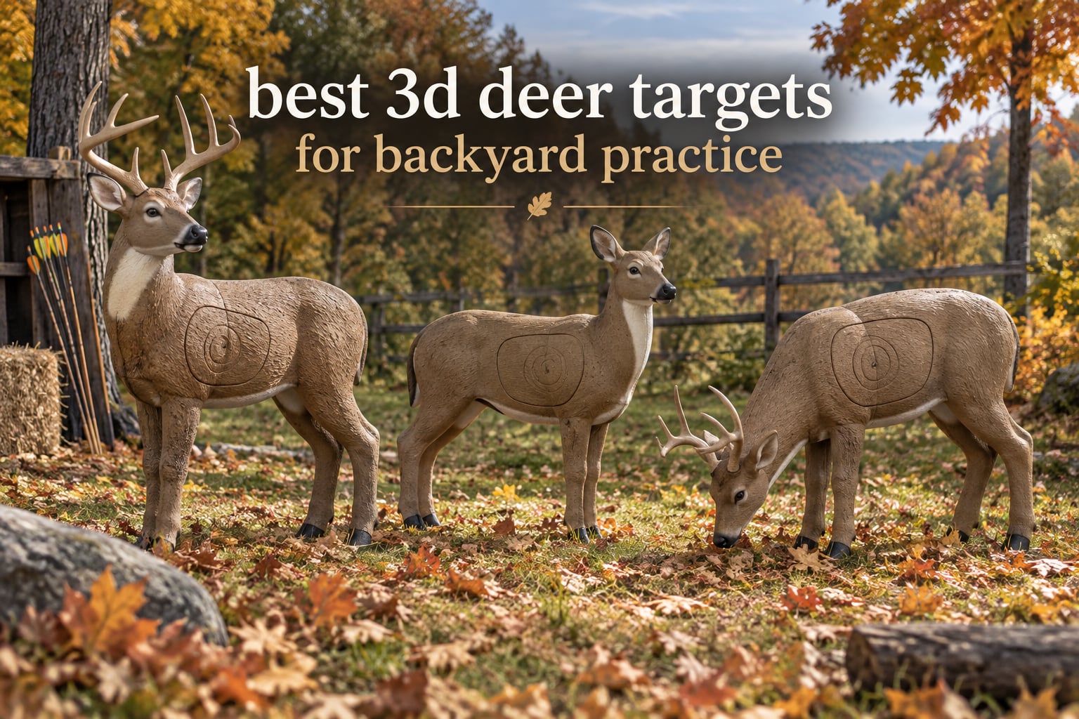 best 3d deer targets for backyard practice