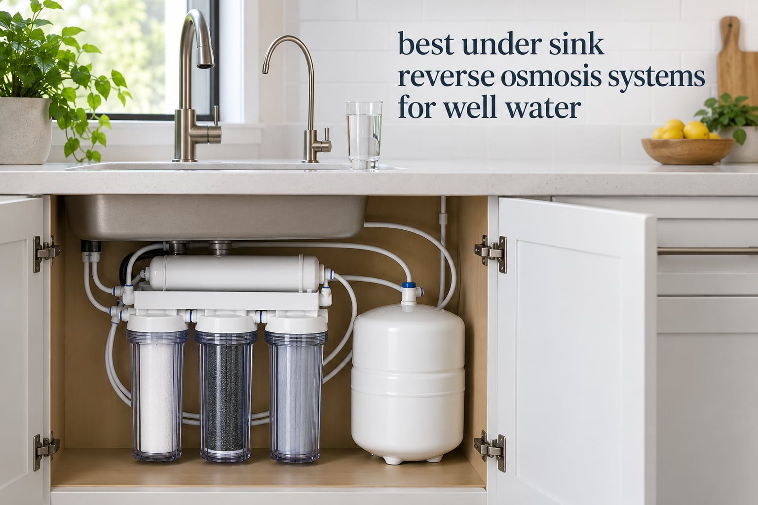 best under sink reverse osmosis systems for well water