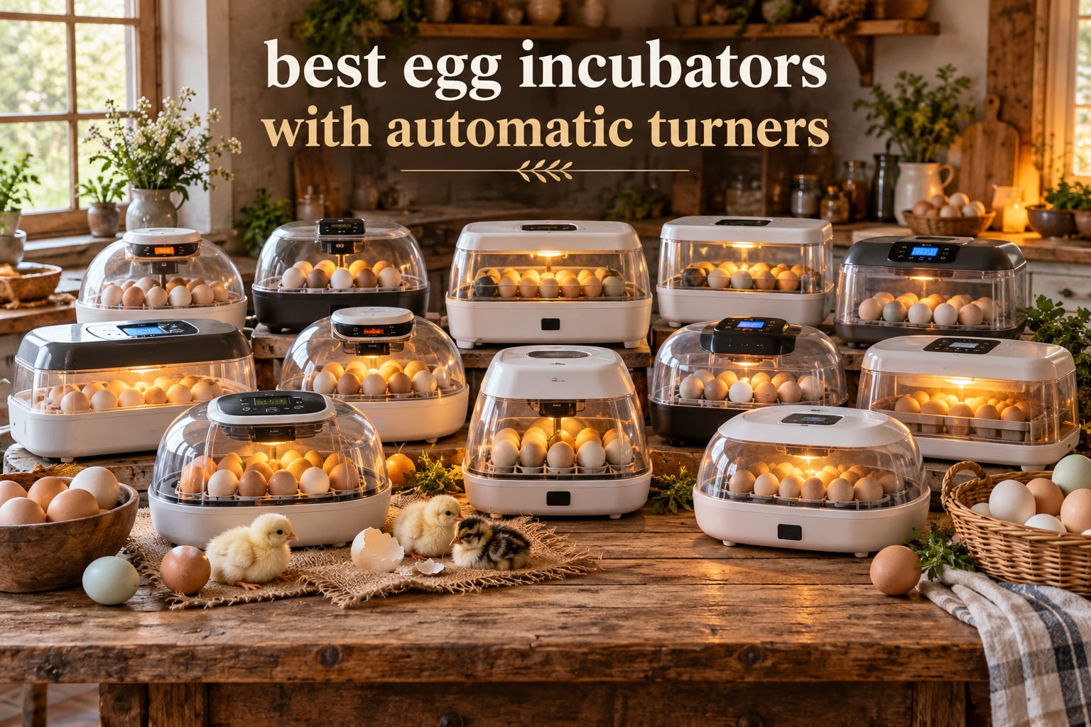 best egg incubators with automatic turners