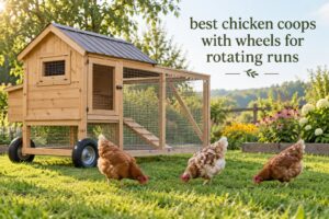 best chicken coops with wheels for rotating runs
