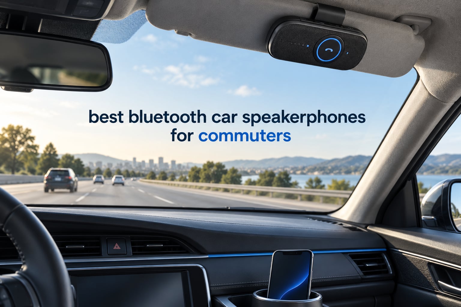 best bluetooth car speakerphones for commuters