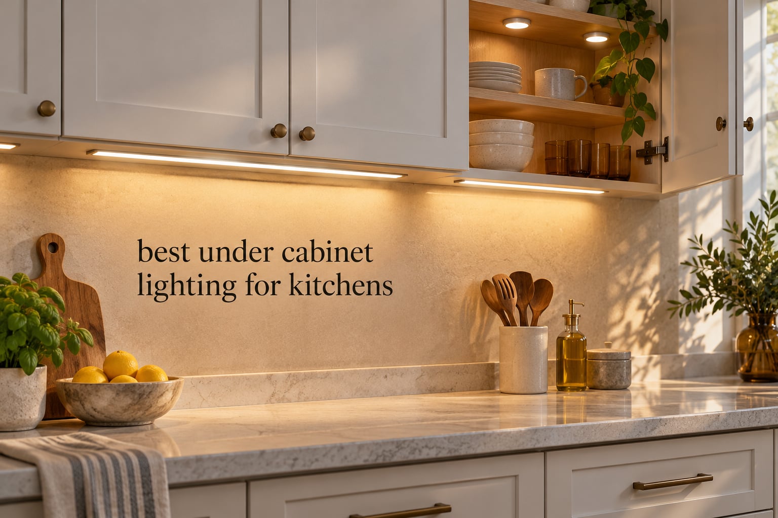 best under cabinet lighting for kitchens
