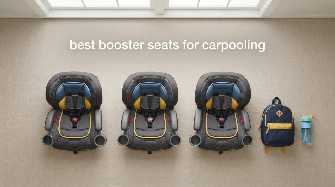 best booster seats for carpooling