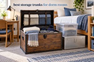 best storage trunks for dorm rooms