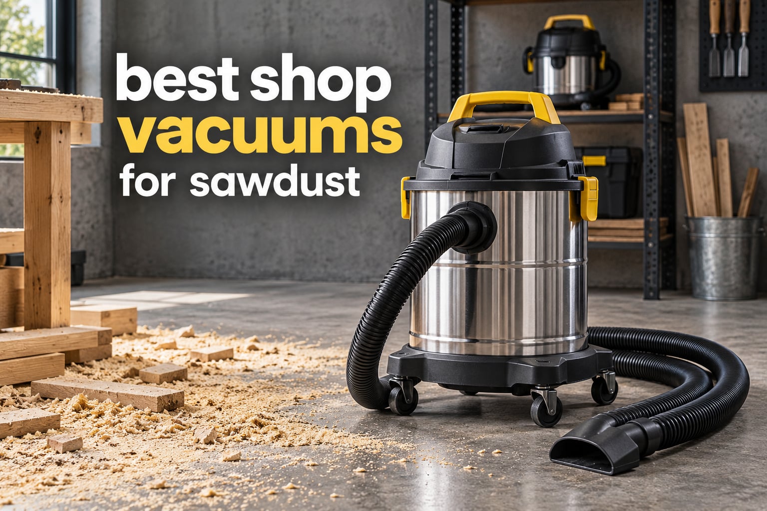 best shop vacuums for sawdust