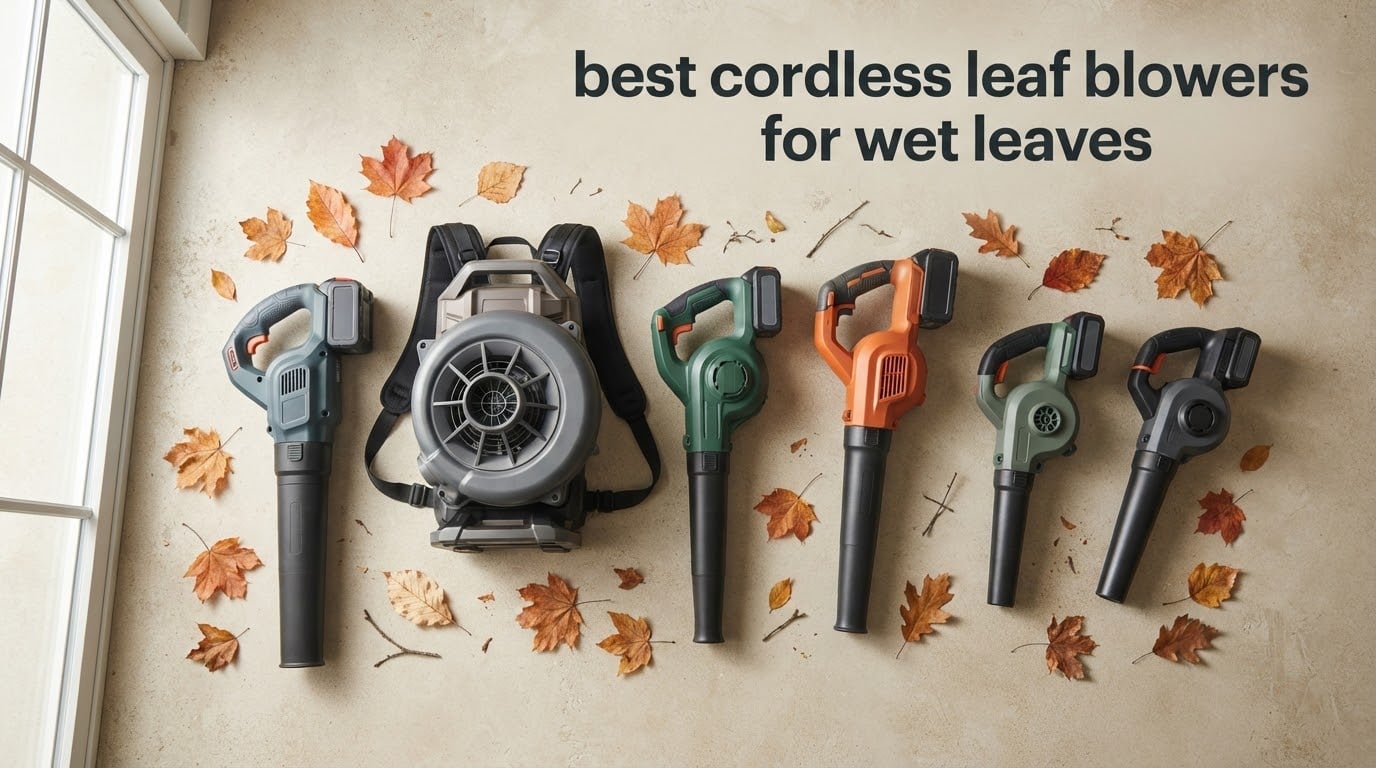 best cordless leaf blowers for wet leaves