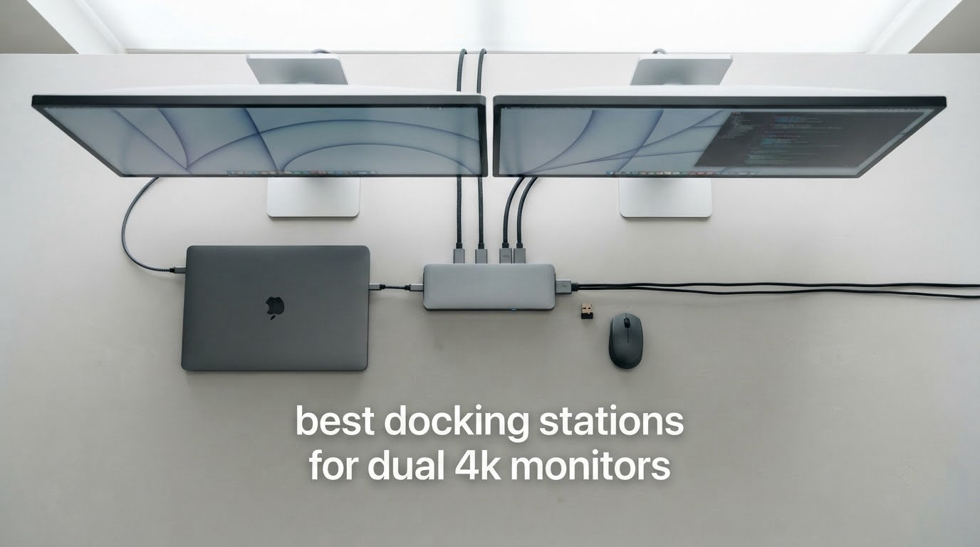best docking stations for dual 4k monitors