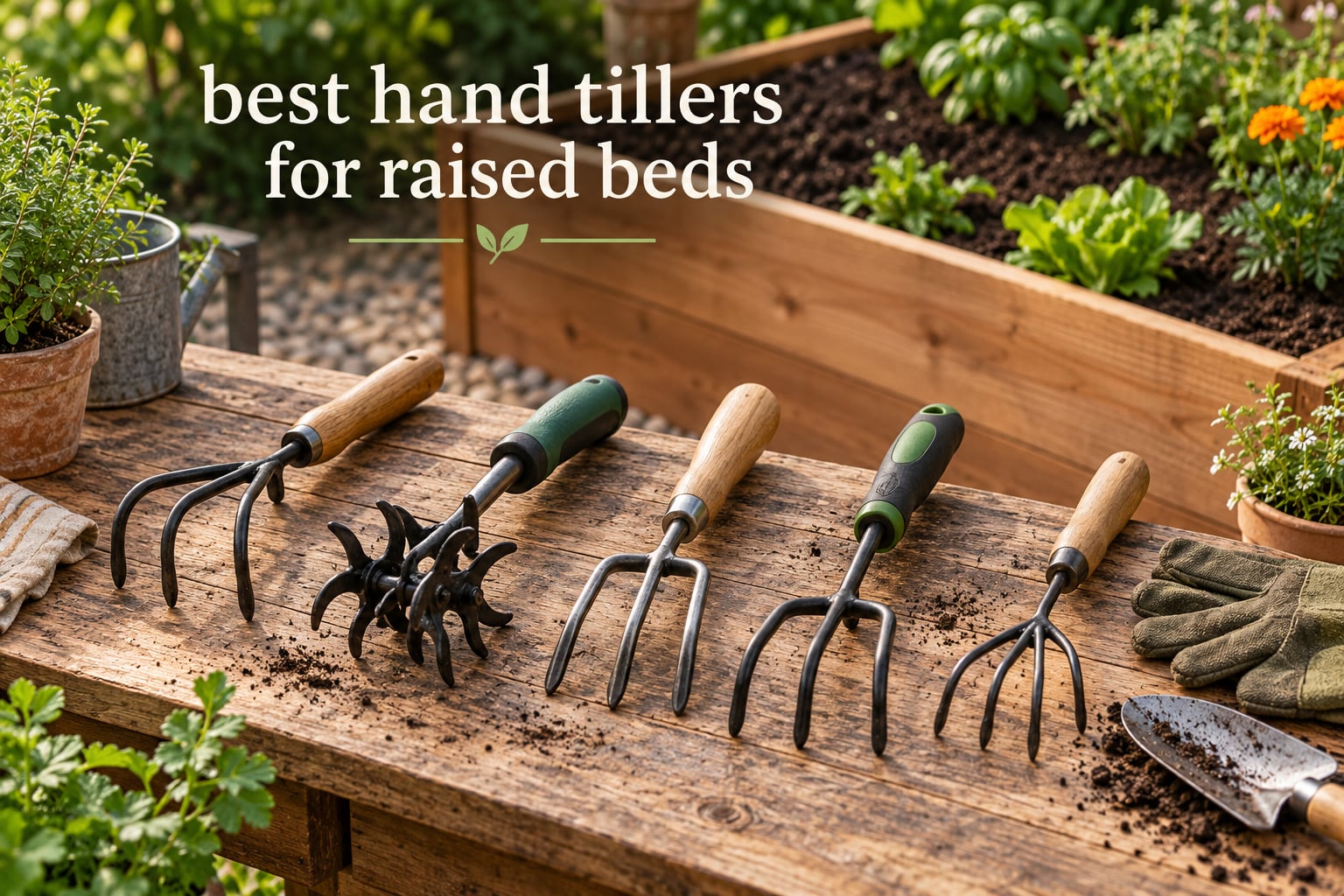 best hand tillers for raised beds