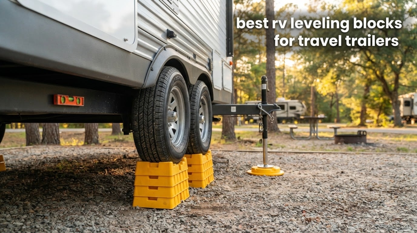 best rv leveling blocks for travel trailers
