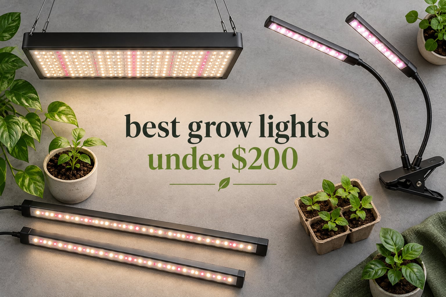 best grow lights under $200