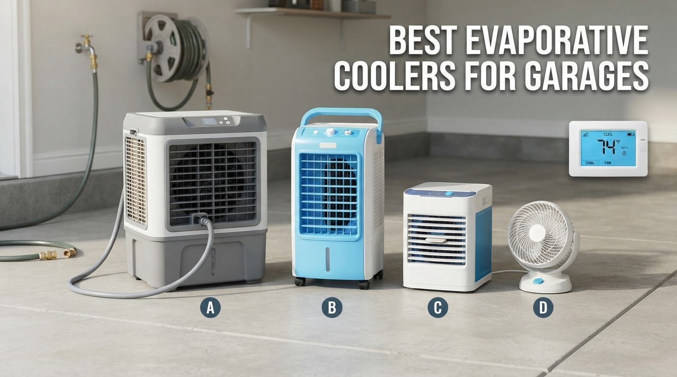 best evaporative coolers for garages
