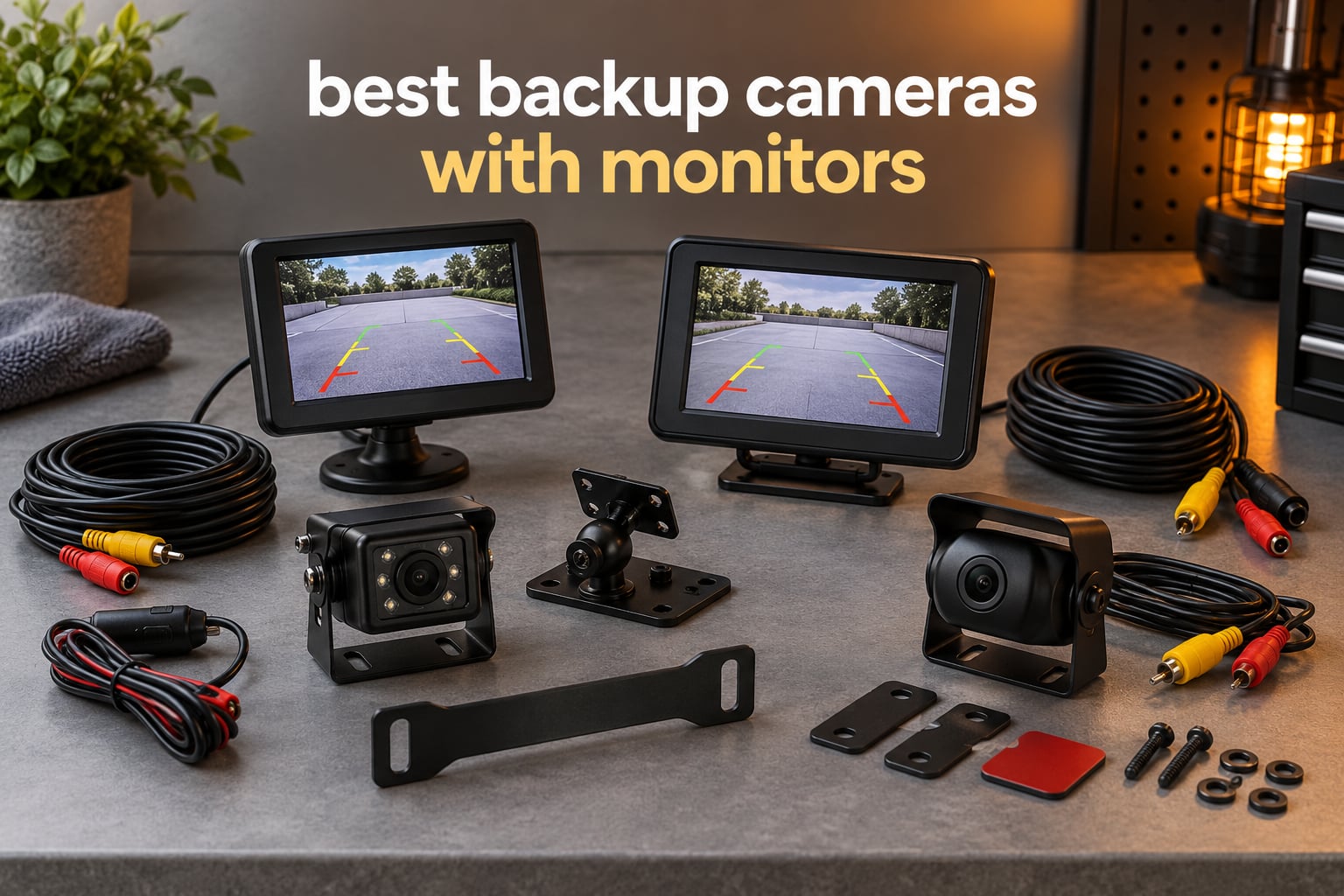 best backup cameras with monitors