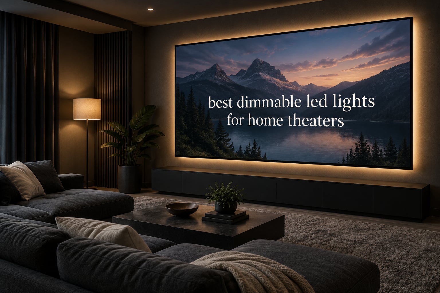 best dimmable led lights for home theaters