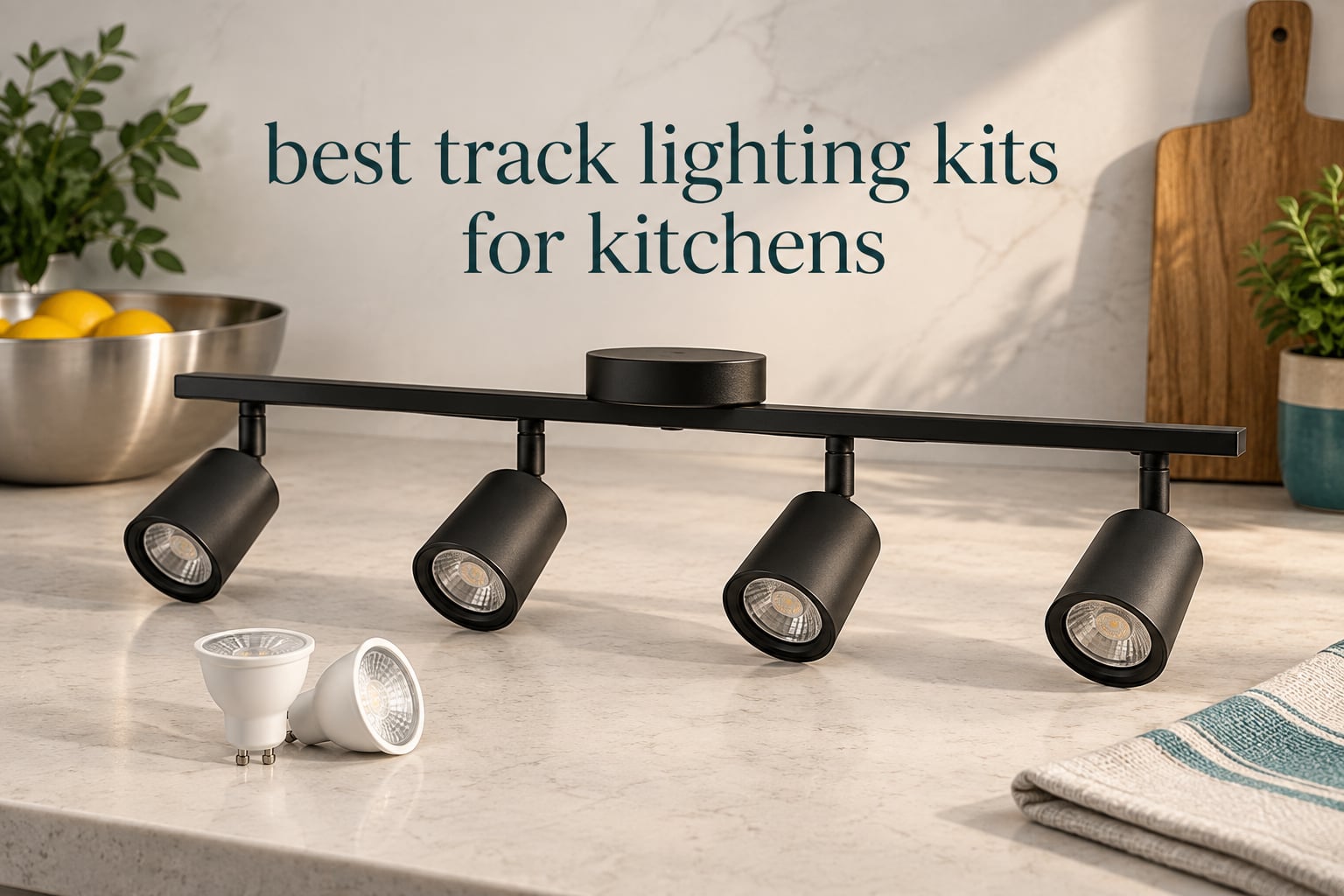 best track lighting kits for kitchens