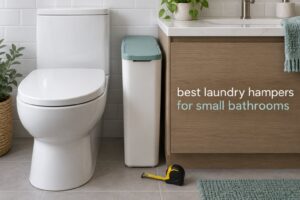 best laundry hampers for small bathrooms
