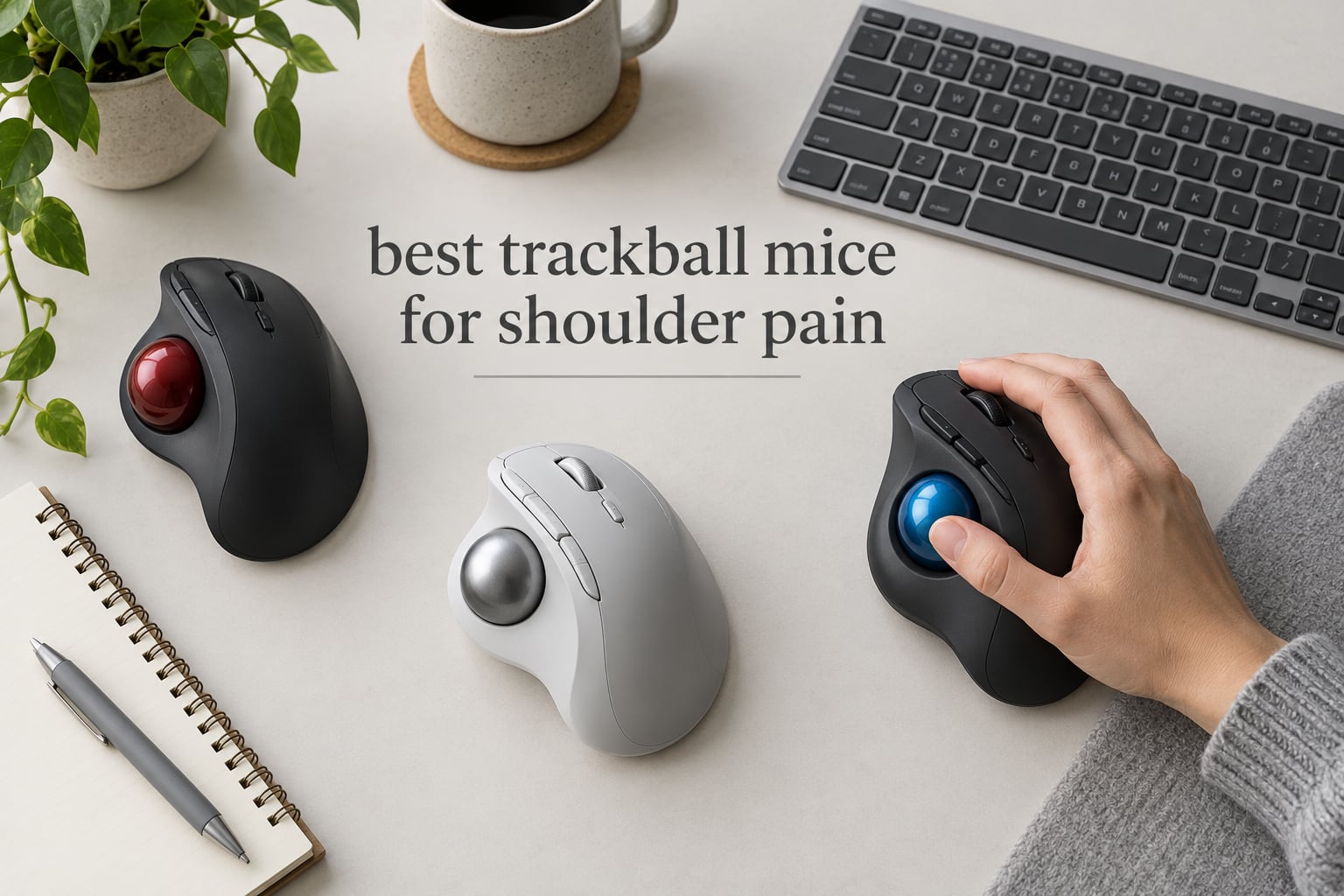 best trackball mice for shoulder pain