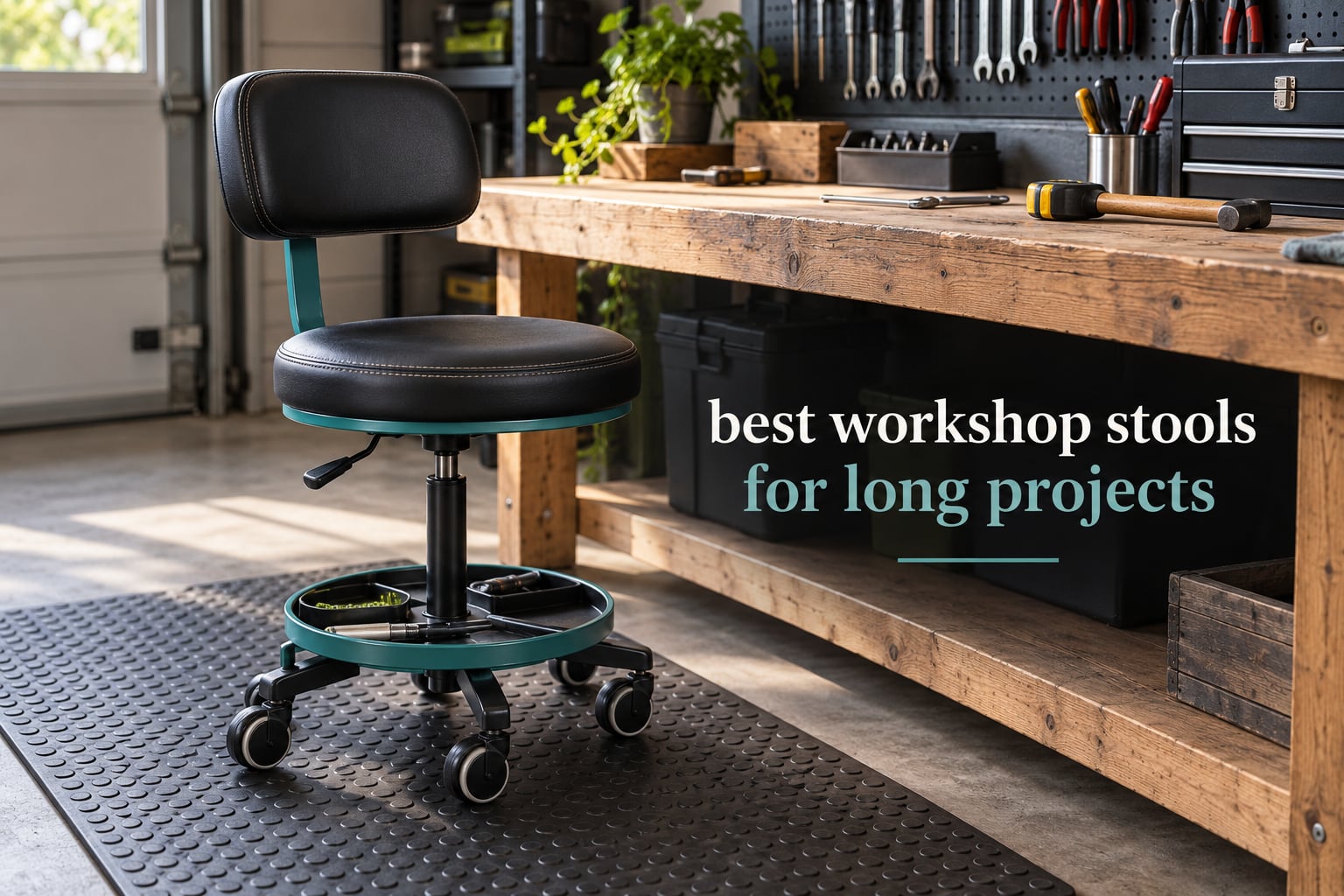 best workshop stools for long projects