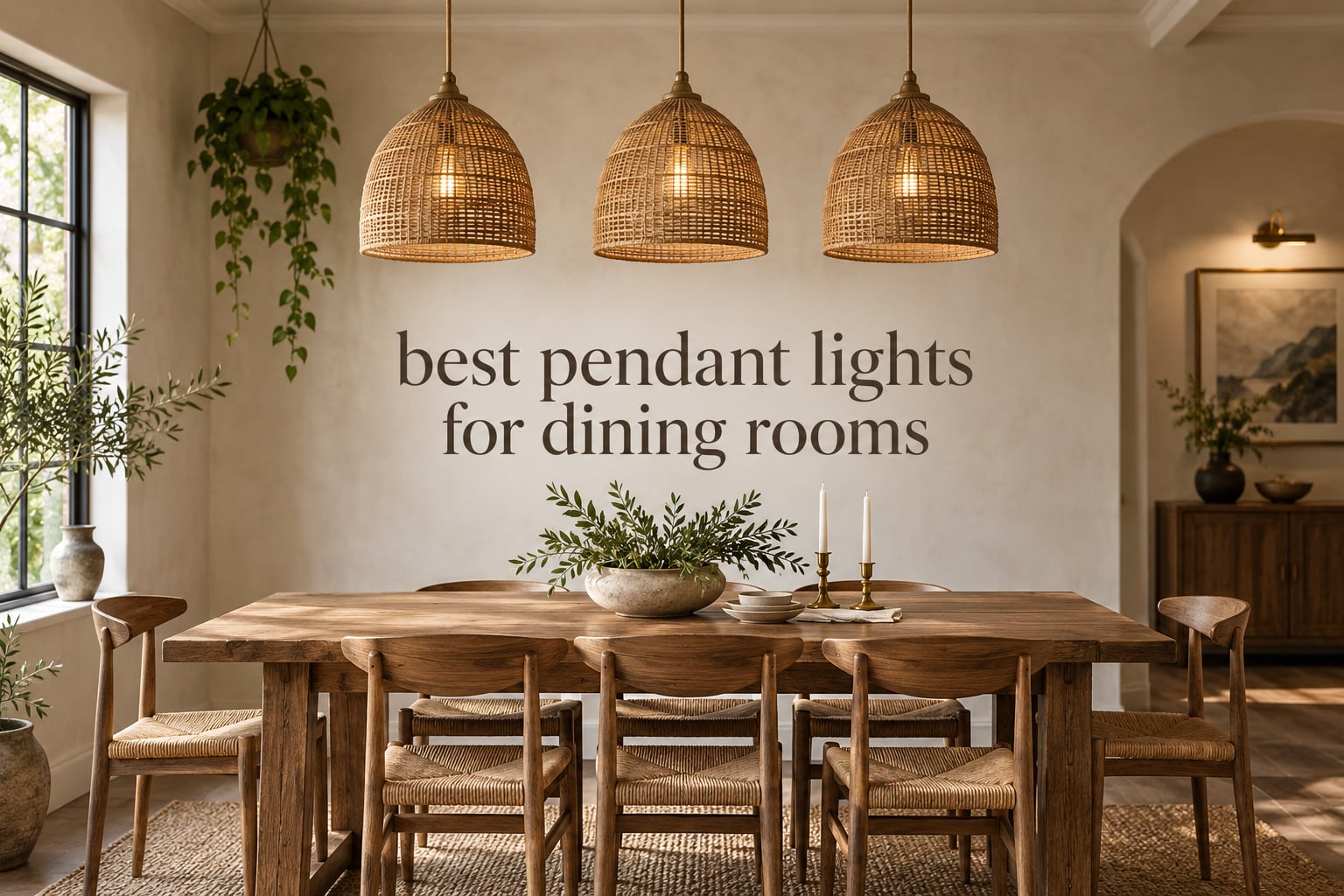 best pendant lights for dining rooms