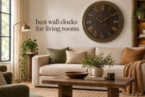 best wall clocks for living rooms